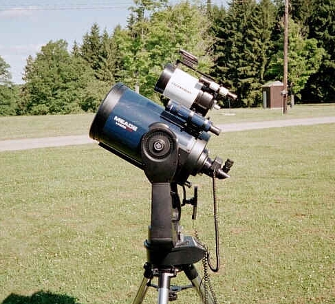 LX200GPS 10 w/C5 Piggybacked