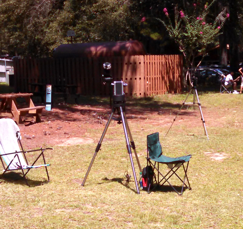 Scope setup - iOptron mount and Canon 60Da camera w/Sigma 70-300mm lens @300mm